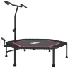 Батут UNIX LINE FITNESS PRO Pink (130 cm) TR130FITPP