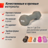 Гантель UNIX FIT неопреновая 1 кг Grey DBNEO1GY