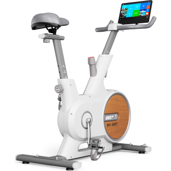 Велотренажер UNIX FIT MV-500T (15,6 TFT') Wood